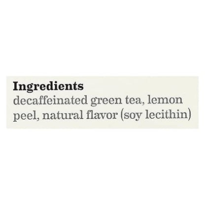 Bigelow Green Tea with Lemon Decaf 0.91 OZ(Pack of 6)