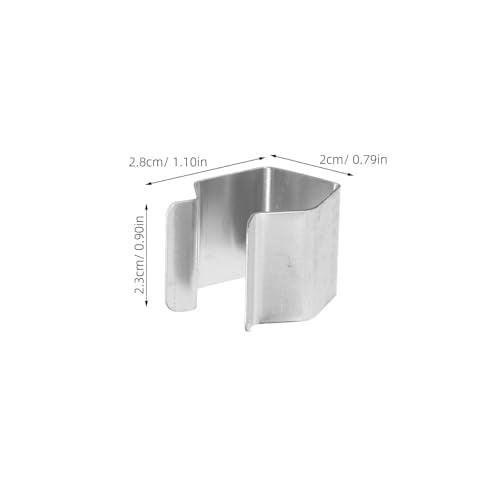30 Pcs Stainless Steel Screen Installer Clips for Window Replacement