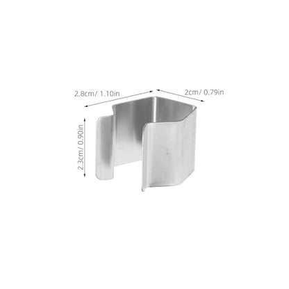 30 Pcs Stainless Steel Screen Installer Clips for Window Replacement