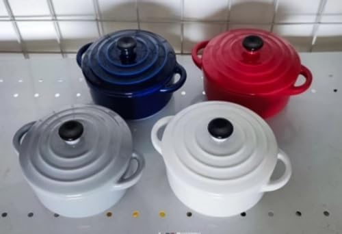 Chantal Mini Casserole Set of 4 - 8 oz. | Elegant Cobalt Blue Design for Stylish Cooking