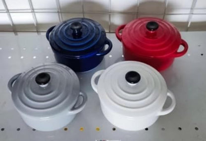 Chantal Mini Casserole Set of 4 - 8 oz. | Elegant Cobalt Blue Design for Stylish Cooking