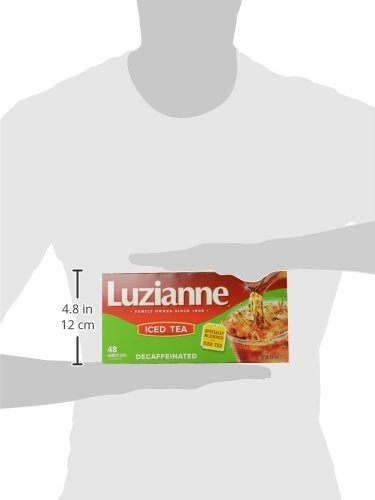 Luzianne Decaffeinated Iced Tea Bags, Specially Blended for Iced Tea, 48 Count