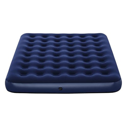 Queen Inflatable Air Bed with Pump - 10 Inch Thick, Portable Camping Mattress