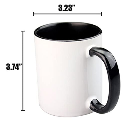 Funny Adult Mug - Pink 11oz Ceramic Coffee Cup with Rude Humor