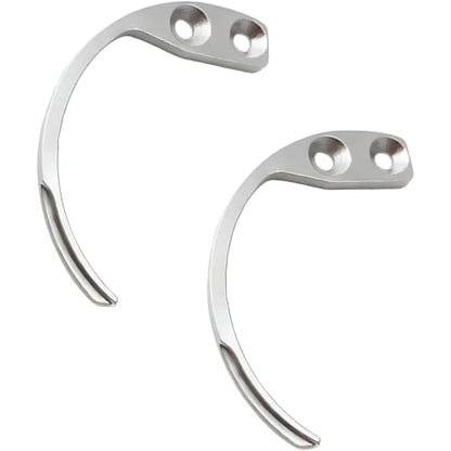 2 Pack Stainless Steel Utility Hooks for Security Tag Removal & Store Use