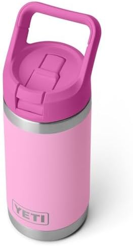 YETI Rambler Jr. 12 oz Kids Bottle - Durable Design with Straw Cap for Easy Hydration