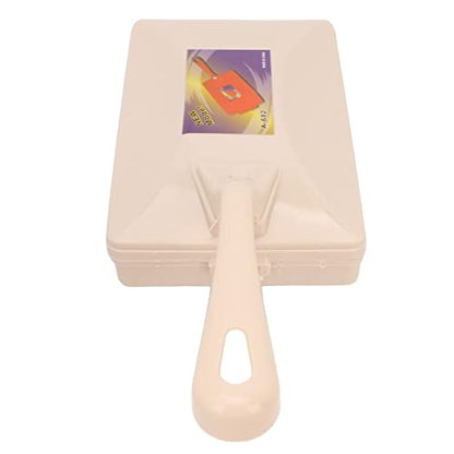 Double Roller Handheld Carpet Sweeper for Bed Couch & Desktop Cleaning