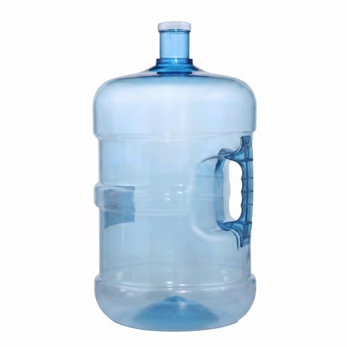 5 Gallon Water Bottle Jug - Reusable BPA-Free Large Capacity Container with Handle
