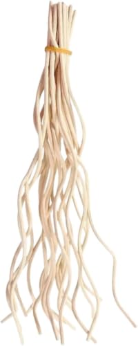 Natural Rattan Reed Diffuser Sticks - Wavy Aromatherapy Refills - Set of 10