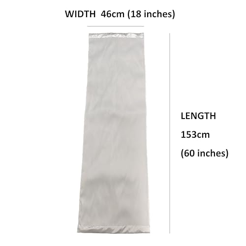 LED Light Up Coffee Table Runner - White Fiber Optic Fabric for Party & Wedding