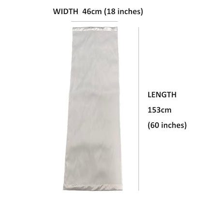 LED Light Up Coffee Table Runner - White Fiber Optic Fabric for Party & Wedding