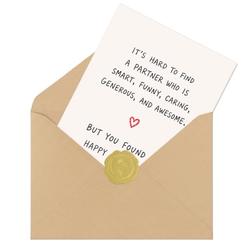 Funny Birthday Card for Husband Wife Partner DA-0142