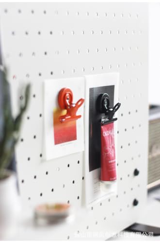 10 Pack Heavy Duty Magnetic Clips for Refrigerator & Whiteboard - Kitchen Organizer & Photo Display