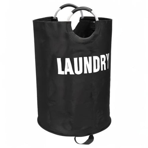 Maxsilan 90L Large Laundry Basket, Freestanding Tall Clothes Hamper, Collapsible Laundry Bag, Beige