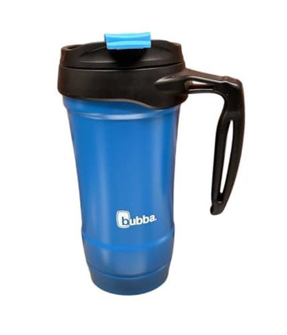 Bubba Hero Stainless Steel Travel Mug with Handle, 18 oz Tutti Fruity Blue