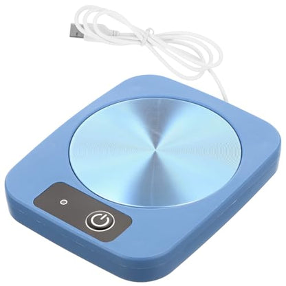 USB Mug Warmer Plate - Portable Coffee & Tea Heater for Home Office