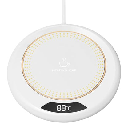 Electric Beverage Warmer with 3 Temperature Settings, Auto Shut-Off