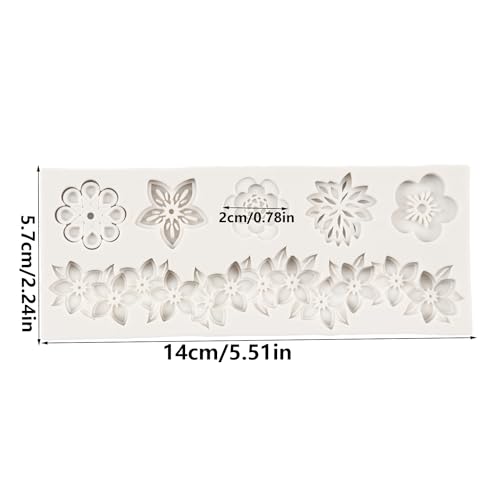 Flower Lace Silicone Mold for Cake Decorating - Style A