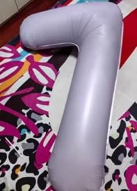 Number 7 Balloon by Lilac - 40 Inch Giant Foil Balloon for 7th Birthday Party Decorations