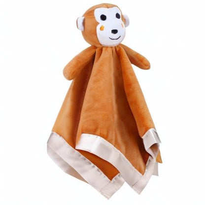 Pro Goleem Monkey Loveys - Soft Security Blanket & Snuggle Toy for Babies | 16 Inch Gift for Boys & Girls