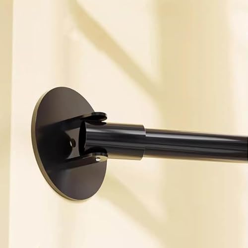 Adjustable Non-Slip Curtain Rod for Angled Walls 70-120cm B Variation