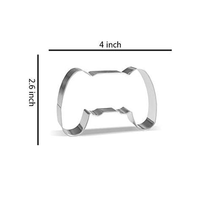 Game Cookie Cutter Set - 5 Stainless Steel Shapes for Baking & Crafts