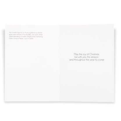 Religious Christmas Cards with Envelopes Pack of 20 Nativity Scene Holiday Greeting Cards