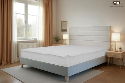 King Microfiber Zip-On Fitted Sheets - Light Grey, 16 Deep Pocket, 2-Piece Set
