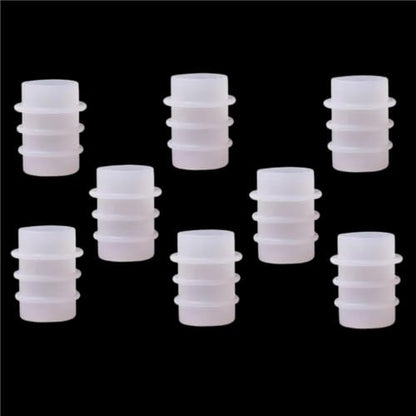 Silicone Mold 8Pcs for Crystal Epoxy Wine Bottle Stopper Craft Reusable