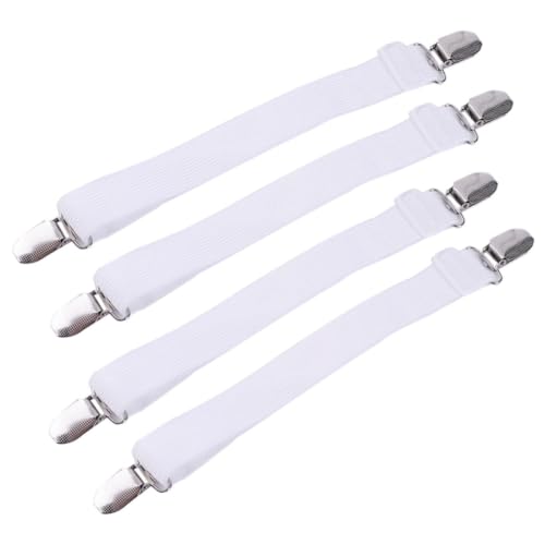 Adjustable Bed Sheet Fasteners Clips - Strong Tension Mattress Holders