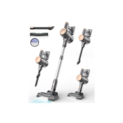 Lightweight Cordless Stick Vacuum Cleaner with Powerful Suction, 40 Min Runtime