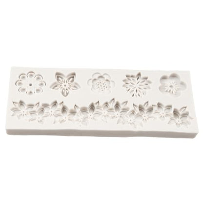Flower Lace Silicone Mold for Cake Decorating - Style A