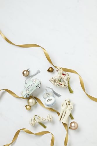 Baby's First Christmas Vintage Rocking Horse Ornament - 2026 Dated Keepsake