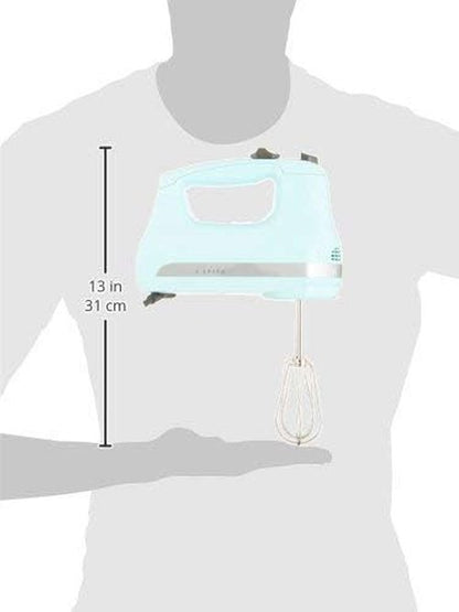 KitchenAid 5-Speed Ultra Power Hand Mixer - Ice Blue | Certified Renewed Quality