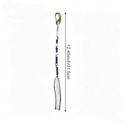 Jewish Tzitzit Tassels for Prayer Shawl - Blue & White Religious Fringes