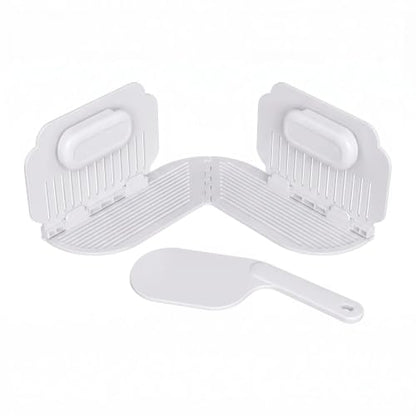 Bed Sheet Holder with Tucking Tool for Corners - Fitted Sheet Clips
