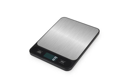 Skiennix Digital Kitchen Weight Scale - Accurate Measurement in Sleek Silver & Black Finish
