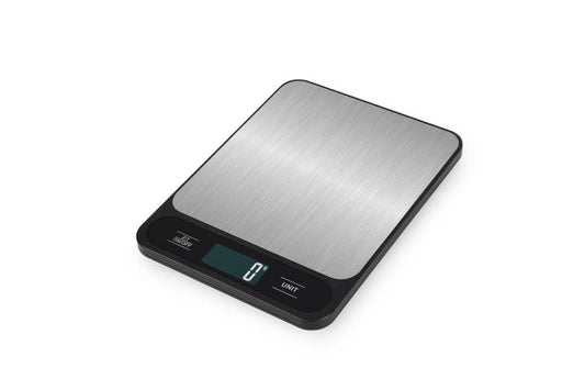 Skiennix Digital Kitchen Weight Scale - Accurate Measurement in Sleek Silver & Black Finish