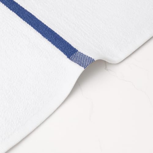 Cotton Kitchen Towels Pack of 12 – Absorbent, Durable Bar & Home Towels 15x19