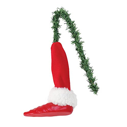 Christmas Tree Topper Set with Grinch Figurine - Holiday Decor, 8 Inch, Multicolor