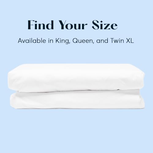 Sutera RestoreGuard Waterproof Mattress Protector - King Size, White