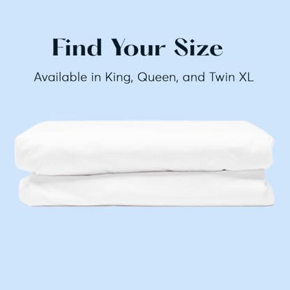 Sutera RestoreGuard Waterproof Mattress Protector - King Size, White