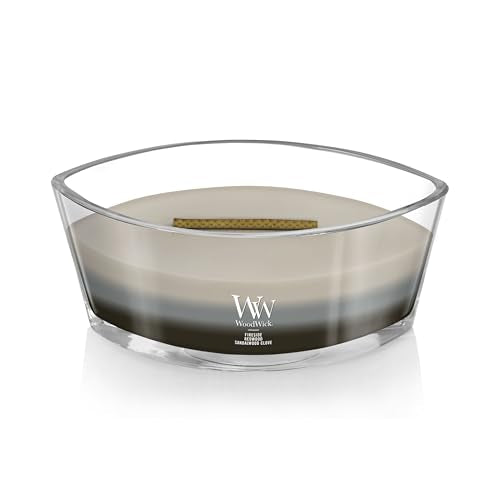 WoodWick Warm Woods Trilogy Candle 16oz with Crackling Wick - Warm Woods / 16oz