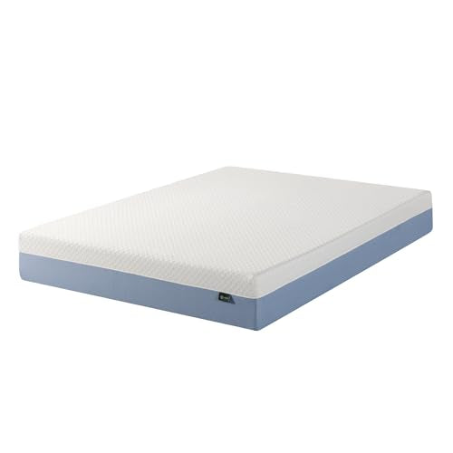Zinus 10 Inch Queen Cooling Essential Memory Foam Mattress [NewVersion], Fiberglass Free, Medium Feel, Breathable Cooling Layers, Certified Safe Materials