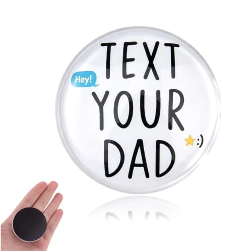 Text Your Dad Fridge Magnet Christmas Birthday Stocking Stuffer - Dad