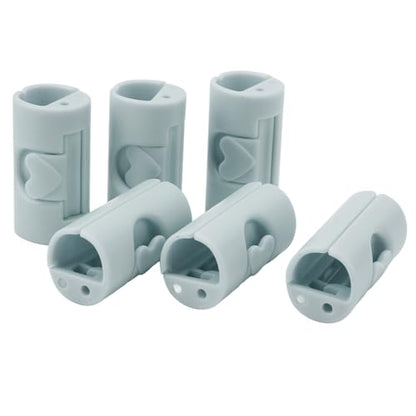 Blue Bed Sheet Grippers 18PCS Adjustable Clips Non-Slip Mattress Fasteners