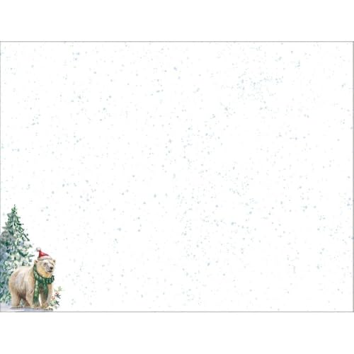 Bear-Y Merry Christmas Card Set - Boxed Holiday Greeting Cards by Tim Coffey