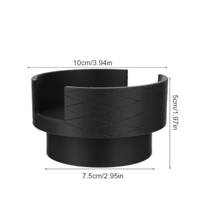 BOXOB Couch Cup Holder Insert - Universal Sofa Cup Holder Adapter for Most Sofas, Black (Variation 1)