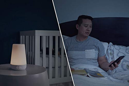 Hatch Rest+ Baby & Kids Sound Machine | 2nd Gen | Child’s Night Light, Alarm Clock, Toddler Sleep Trainer, Time-to-Rise, White Noise, Bedtime Stories, Portable, Backup Battery (with Charging Base)
