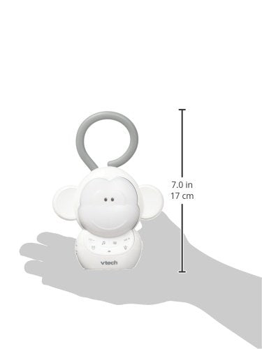 VTech Communications Myla The Monkey Baby Sleep Soother - White Noise Machine with 5 Sounds & Soft-Glow Night Light